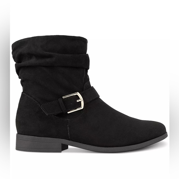 Slouch Buckled Boots SZ-9 NIB - Picture 2 of 6